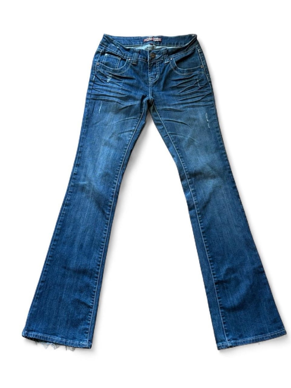 Makers of True Originals Denim Flare Jeans in Blue